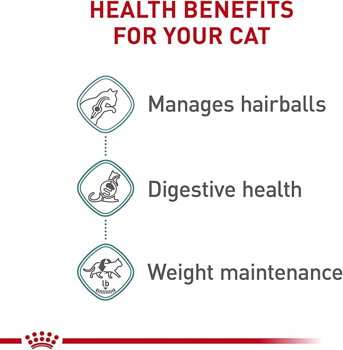 Royal Canin Feline Care Nutrition Hairball Care Adult Thin Slices in Gravy Cat Food, 3 oz (Pack of 24)