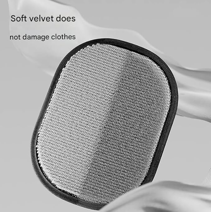 Pet Hair Remover Electrostatic Gloves, Pet Hair Removal Gloves for Cats & Dogs, Double-Sided Reusable Electrostatic Glove for Couch, Clothing, Carpet (2PCS)
