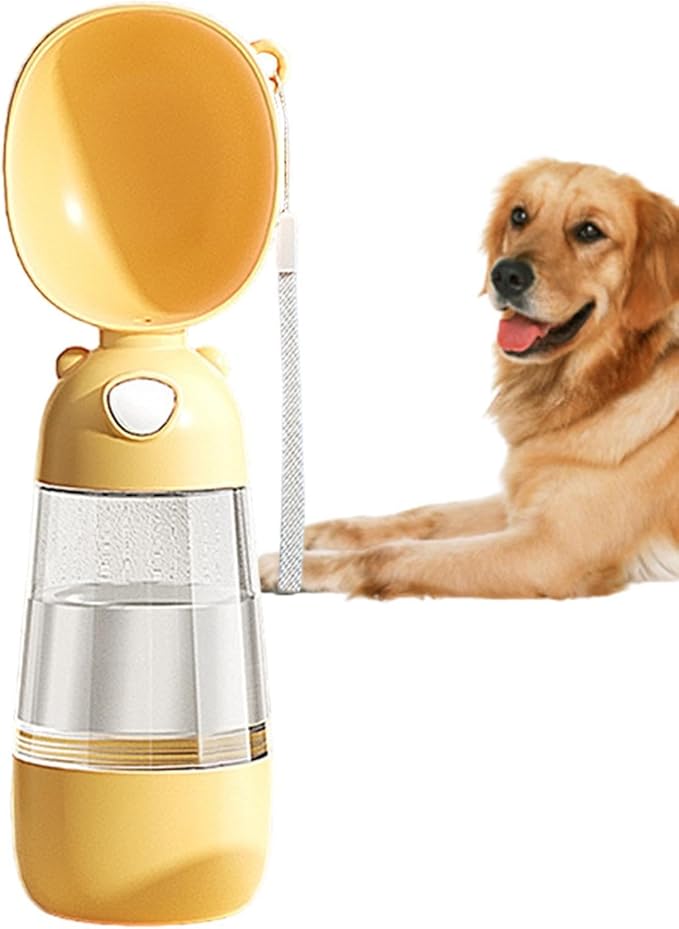 Dog Water Bottle, Leakproof Pet Drinking Bottle, Puppy Watering Dispenser for Walking Camping Outing Personal Pet Supplies Pets Protective Guard 500ml Capacity Professional Grade Authentic Model