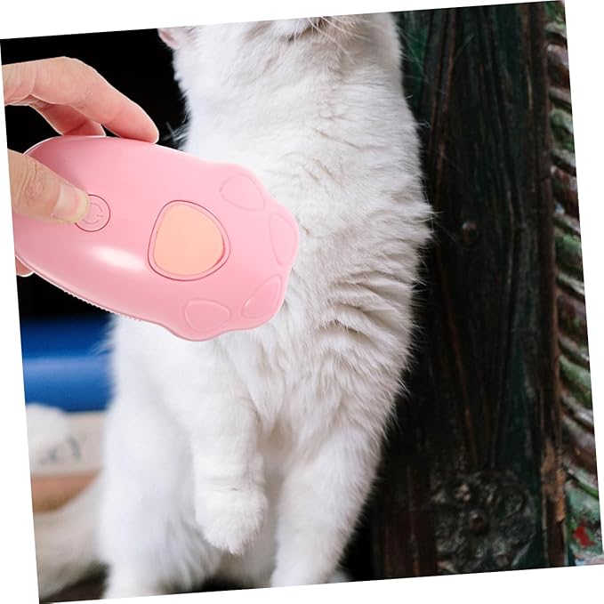Hemoton 2pcs Steam Brush for Cats and Dogs Self-cleaning Bathing and Grooming Tool Gentle Massage and Tangled Hair Removal Safe for