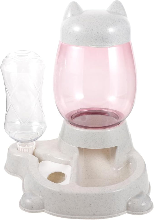 BESPORTBLE Automatic Pet Food Dispenser with High Grade Material Smooth Design for Cats and Pet Supply for Convenient Feeding and Portion Control