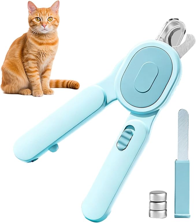 Dog Nail Clippers | LED Lighted Animals Grooming Tool | Nail Clippers for Small Dogs | for Medium Large Breeds Puppy Kitten Animals Home Bathroom Shelter