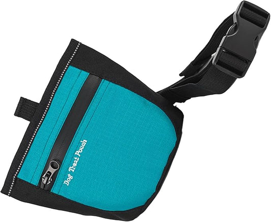 Portable Pet Training Waist Bag Treats Bag for Outdoor Walking Running Use with Zippered Pocket and Adjustable Belt Dog Gear Pet Supply Dog Gear
