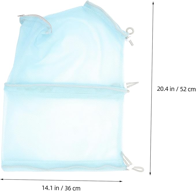 Kisangel 1pc Cat Grooming Pouch Scratch Resistant Bath Bag for Cats Multi-Functional Pet Care Bag Easy to Use and Drain