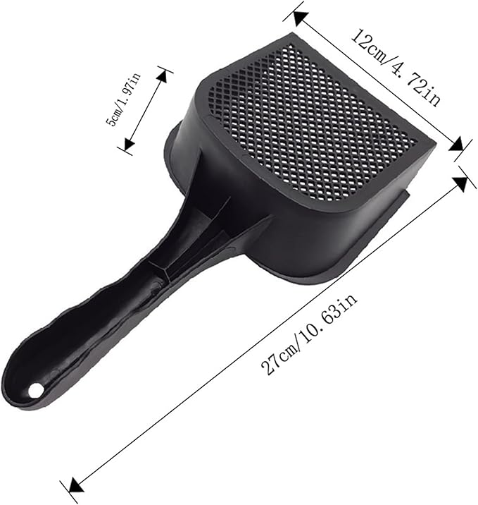 Pet Feces Shovel Hollow Washable Litter Poop Separator Bathroom Thickened Cat Litters Shovel with Hole for Pet Poop