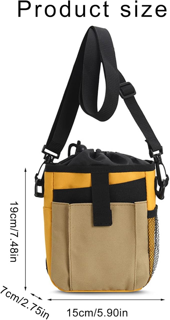Dogs Treat Bag Training Waist for Outdoor Walking with Poop Holder Pet Travel Supply Dog Pack