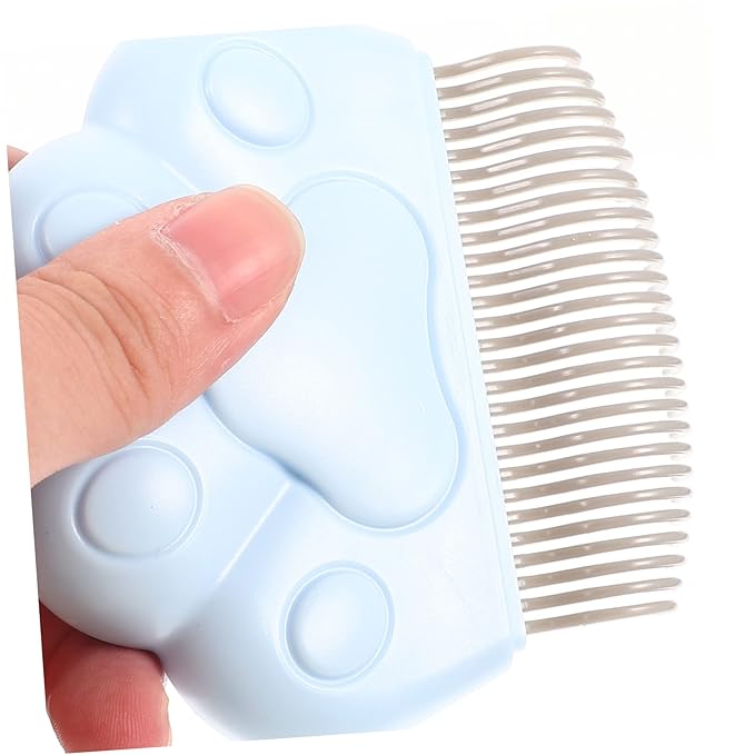 BESPORTBLE 2Pcs Feline Combs PET Grooming Brushes for Cats and Dogs Effective Hair Removal Tool Indoor Cat Comb for Loose Fur and Mats