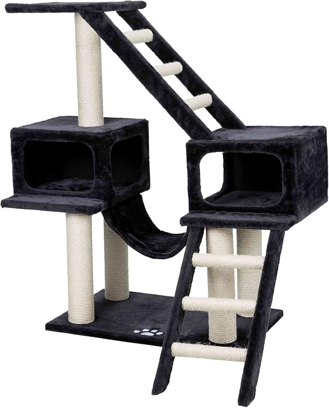 TRIXIE Pet Products Malaga Cat Playground (Dark Gray)