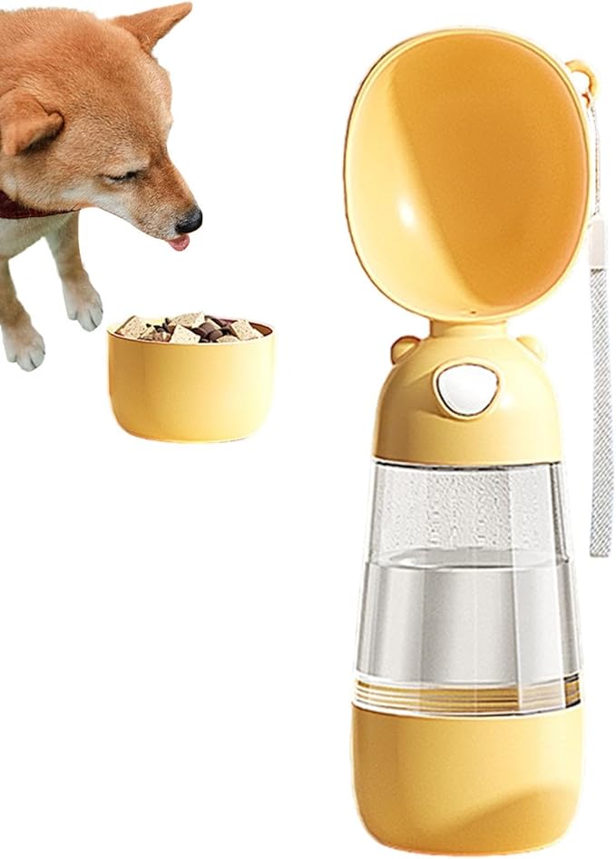 Dog Water Bottle, Leakproof Pet Drinking Bottle, Puppy Watering Dispenser for Walking Camping Outing Personal Pet Supplies Pets Protective Guard 500ml Capacity Professional Grade Authentic Model