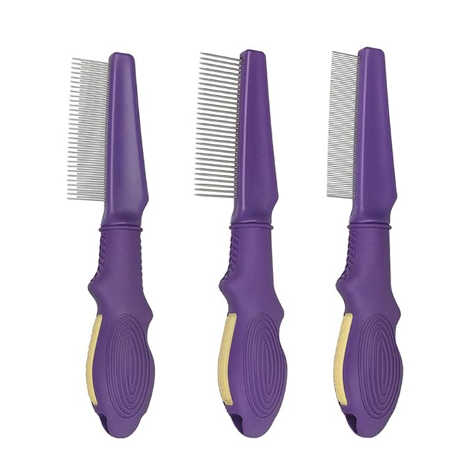 Gentle Massage Cats Grooming Brush ABS Deshedding Comb Reduces Shedding Enhances Maintenance Portable Pet Deshedding Tool