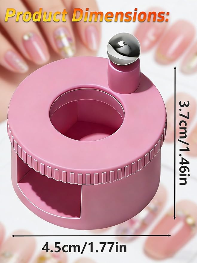 Rotating Cat Eye Magnet Horseshoe Magnet for Nails Cat Eye Gel Polish Eye for Nails Set Nail Magnets Tool Nail Art Automatic Suction Artifact Tools New Rotating Beginner(2PCS White)