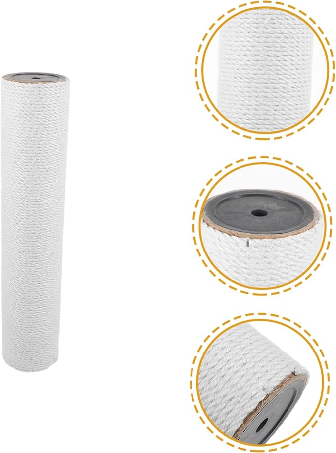 Cat Scratching Post Natural Rope High Climbing Toy for Cats Easy Installation Scratch Replacement for Indoor Play and Scratching Needs