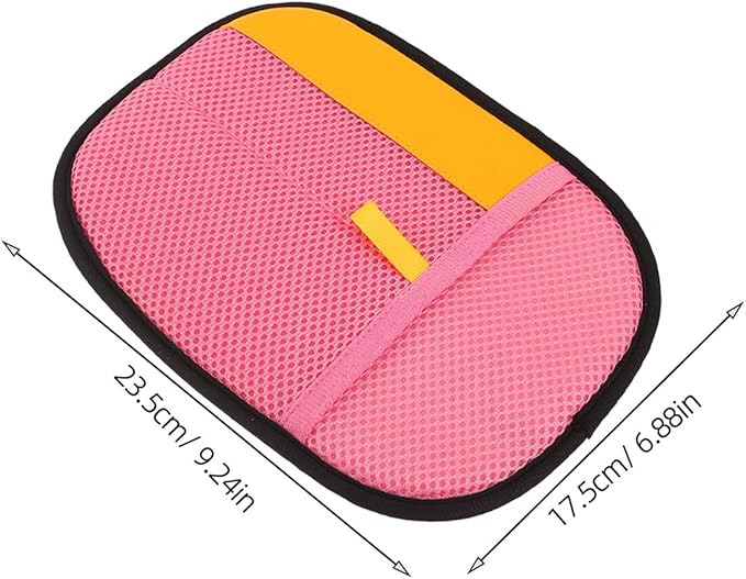 3pcs Pet Grooming Gloves Double-Sided Static Hair Remover Mitts for Cats and Dogs Rose Pink Electrostatic Pet Hair Removal Gloves for Bathing and De-Shedding