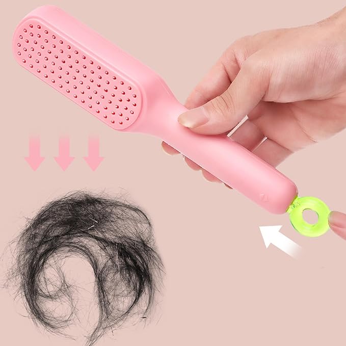 Retractable Pet Hair Brush Grooming Tool For Dog And Cats Gentle Grooming Brush For Various Pet Salon Use Supply