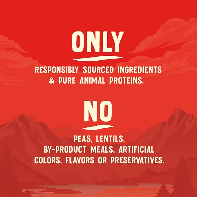 Stella & Chewy's Wild Red Raw Blend Kibble - Premium Freeze-Dried Raw Coated Dog Food - Perfect For Picky Eaters - High Protein Grain Free with 6 Poultry Sources - 21lb Bag