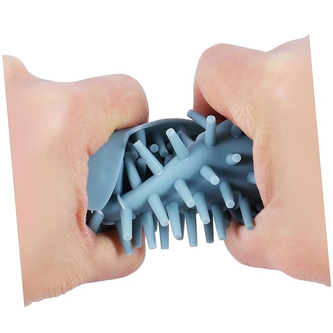 VICASKY Pet Grooming Brush Silicone Massage Brush Cat Wall Matted Fur Remover for Cats Flea Comb