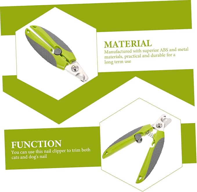 Milisten Household Cat Clipper Ergonomic Nail Trimmer for Cats and Dogs Convenient Design High Sharpness Blades Suitable for Pet Safe and Comfortable Grip