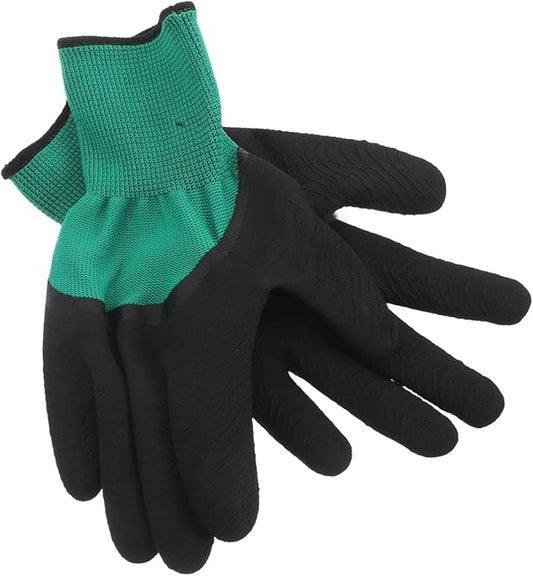 Mipcase 2 Pairs Pet Gloves Multipurpose Grooming Gloves Pet Handling Gloves Animal Grabbing Gloves Cat Grooming Protection Gloves for Wild Animals Animal Gloves Cloth Black