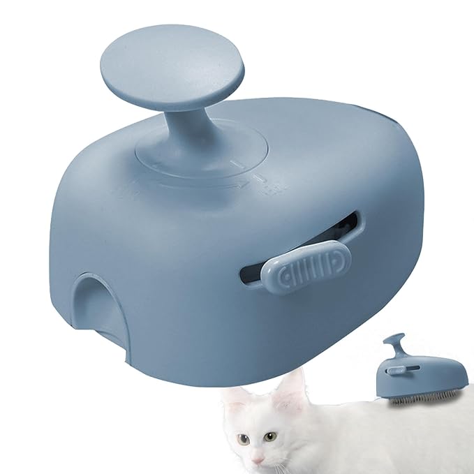 Pet Grooming Brush with Spray, Cat Hair Steam Brush for Shedding, Effective Cat Grooming Tool for Long and Short Haired Cats and Dogs, Easy to Use Pet Grooming Comb
