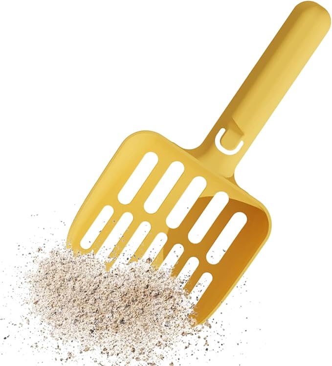 Litter Scoop - Kitty Litter Scooper, Stylish Cat Litter Scoop | Easy Grip Poop Scooper, Housebreaking Scoop Tool for Daily Cleaning of Cat Toilet and Maintaining Pet Hygiene