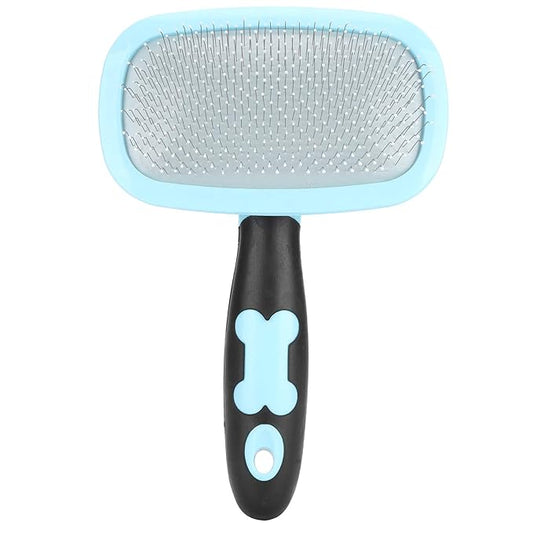 for Cat, for Dog, Deshedding Brush, 360 Degree Rotation, Hair Comb, Removal, Grooming Tool, Pet Supplies (With a little blue)