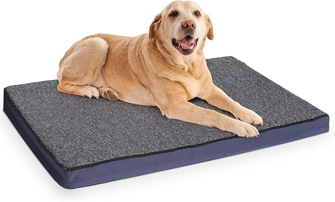 MARUNDA Outdoor Pet Heating Pad for Dogs & Cats - 100% Waterproof Outdoor Heated Cat Bed with Double Built-in AutoThermostat - Heated Pet Bed for Outside Animals (19.6 x 31.5 Inch, Unheat)