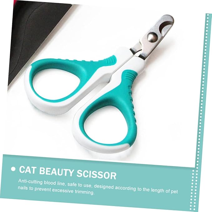 Nail Trimmer for Dogs and Cats Made of Steel Comfortable Handling Safe for Home and Grooming Shops