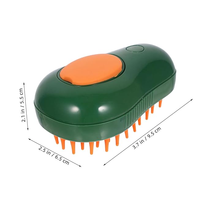Cat Grooming Steam Brush Dog Bath Brush for Easy Cleaning Cat Massage Tool in Adorable for Removing Tangled and Relaxation