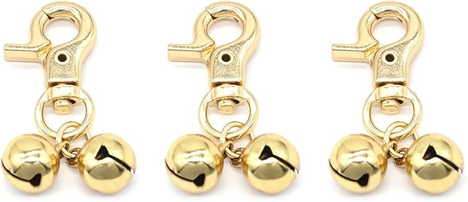 Dog Collar Bells Pet Outdoor Training Pendant Dog Accessories Puppy Supply 3pcs
