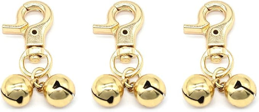 Dog Collar Bells Pet Outdoor Training Pendant Dog Accessories Puppy Supply 3pcs