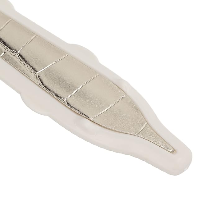 ZJchao Cat Grooming Brush for Short Haired Dogs & Pet Groomer Massage Comb, Dog Brush with Simulated Tongue Design for Daily Hair Care (White Gold)