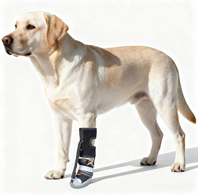 Dog Boot with Adjustable Straps Corrective Pet Shoe Paws Protectors Dogs Winter Outdoor Supply Washable Foot Protectors
