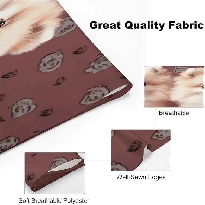 Dog Bandana Spring Pet Scarf Adjustable Triangle Pomeranians Puppies and Point Printing Dog Bib Washable Polyester Puppy Bandana for Small Medium Large Dogs Cat Birthday Party Supplies