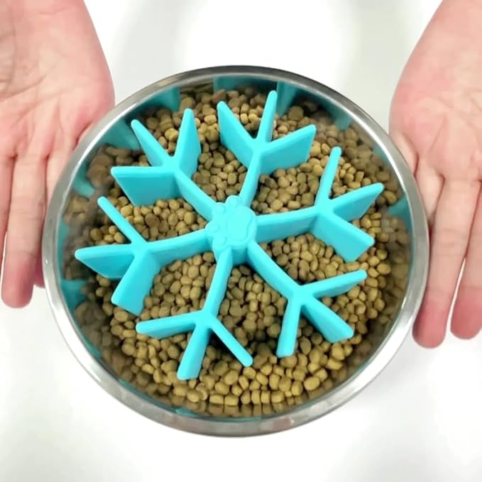 Dog Bowl Slow Feeding Anti-Chock Puppy Food Dispenser Feeding Bowl Pet Supplies