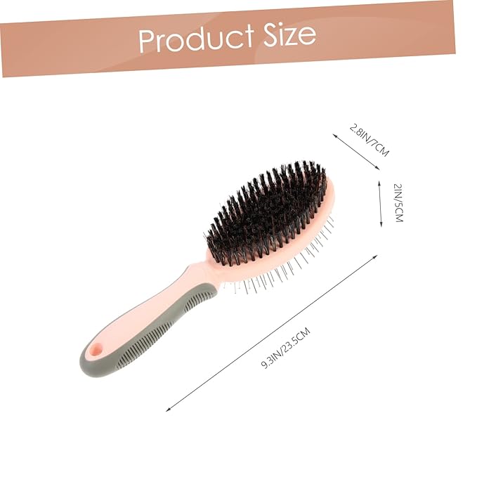 TOYANDONA Sturdy Pet Grooming Brush Ergonomic Cat Comb for Home Use Matted Fur Remover