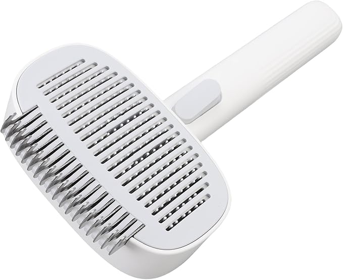 Zerodis Pet Brush Brushes Brush Double Layer Design Cat Effectively Untangles Hair Knots and Removes Floating Hair Cat Grooming Tool Pet Stainless Steel Needles Longhair