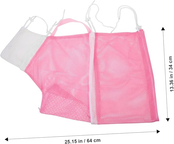 Milisten Multi-Function Cat Grooming Bag Breathable Mesh Pet Bathing Pouch for Easy Nail Trimming Bathing and Grooming Fast-Dry Design for Cats and Kittens