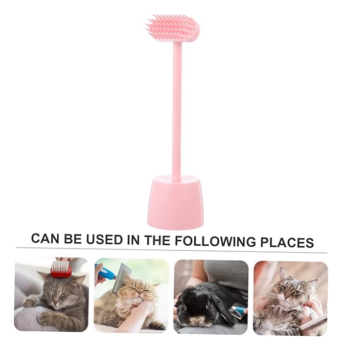 BESPORTBLE 3pcs Grooming Brush Cat Cleaning Brush Slicker for Dogs Cats Massage Tool Material Pet Accessory