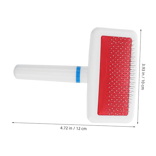 5pcs Dog Slicker Brush Cat Grooming Comb for Shedding Knot Removal Pet Hair Cleaner Tool for Long Haired Dogs Cats Skin Friendly Design for Easy Grooming
