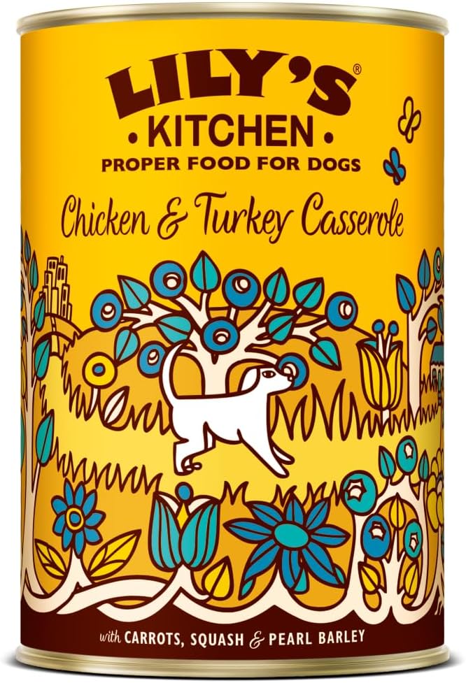 Lily's Kitchen Proper Dog Food Homestyle Chicken & Turkey Casserole (400g)