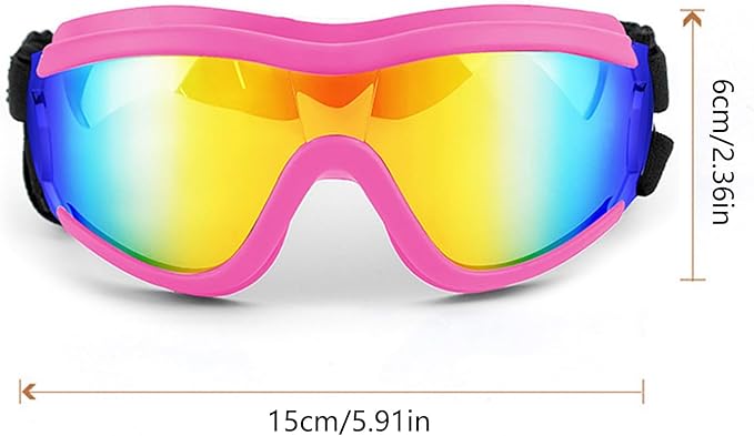 Dogs Sunglasses Cats Pet Cycling Eyewears Cute Reflection Eye Wear Glasses for Small Dogs Cats Sports Supply Dog Dog Small Large Sunshines Protections