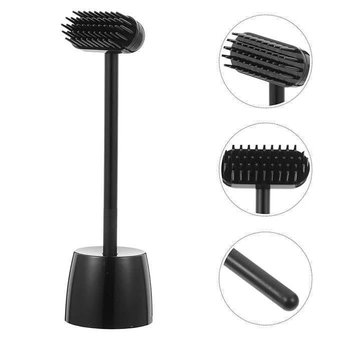 Happyyami 1pcs Grooming Brush for Cats and Multi-functional Massage and Shedding Tool Creative Cat Scratch Brush for Relaxation and Fur Removal for Home Use