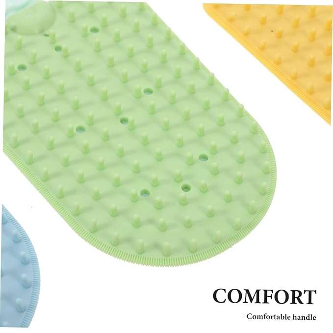 3pcs Cat Grooming Brush for Shedding and Removal Dual-sided Pet Hair Comb for Cats and Small Dogs Easy to Ergonomic Design Green