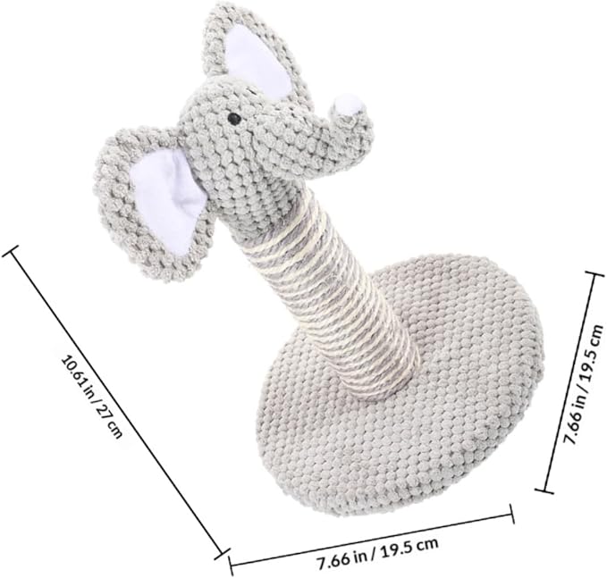 Beaupretty 2pcs Reusable Cat Scratching Post and Cat Climber Set with Wear-Resistant Vertical Scratchers Small Animal Pattern Design for Indoor Kittens