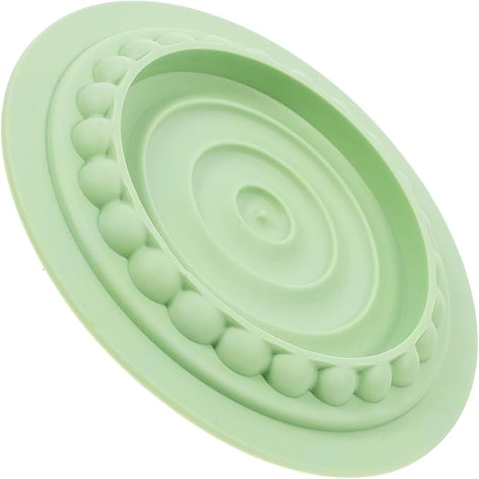 LALAFINA Slow Feeder Cat Bowl Dog Slow Feeding Plate with Mat for Puppy Supplies Interactive Pet Food Bowl for Small Dogs and Cats