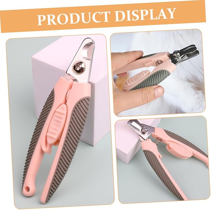 TOYANDONA Pet Nail Clipper for Dogs Cats Durable Non Slip Toenail Cutter Sharp Head Design for Easy Grooming for Kittens and Small Animals Essential Dog Grooming Supplies