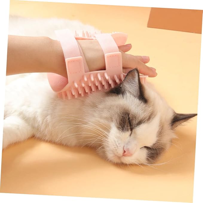 1pc Silicone Cat Grooming Tool Dematting Brush for Matted Fur Cat Massage Comb Pet Brush Comb