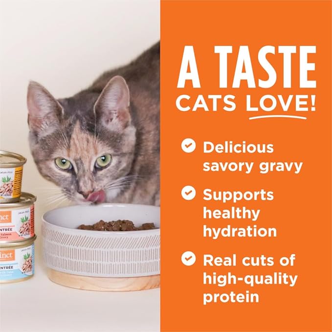 Instinct Flaked Entrée Wet Canned Cat Food - Tuna, 3 Ounce (Pack of 24)