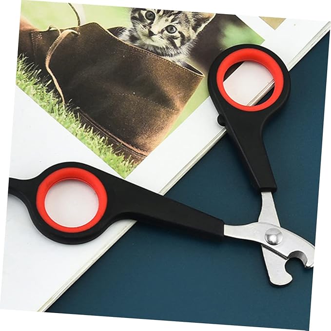 6pcs Ergonomic Pet Nail Clippers for Dogs Cats Trimmers for Grooming for All Breeds Lightweight and Design