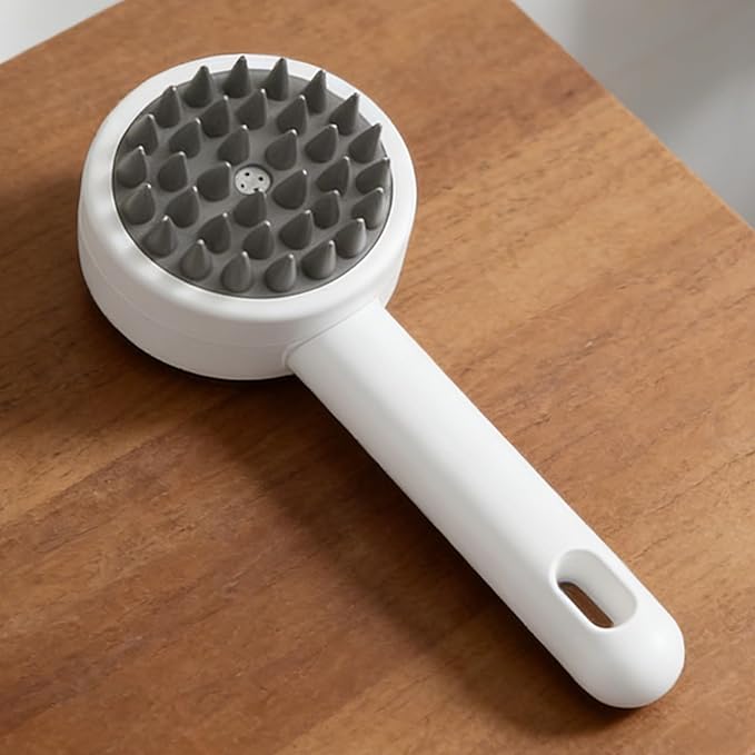 Pet Bath Brush - Cat Grooming Massaging Cleaning Supplies | Pet Spray Massage Comb - for Dogs Cats Puppy Kitten Bath Shower Wash
